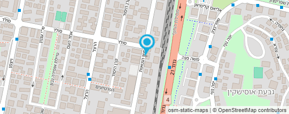 מפת הגעה אל דודי הטכנאי