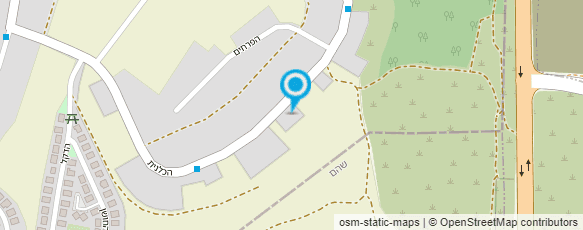 מפת הגעה אל נינט הלל עיצוב בצבע