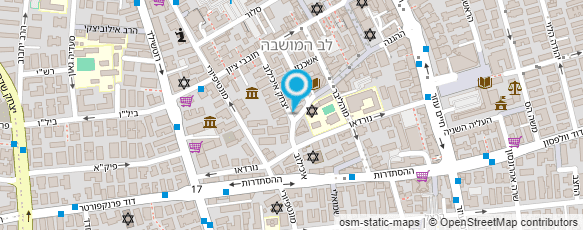 מפת הגעה אל שרה תיקוני בגדים