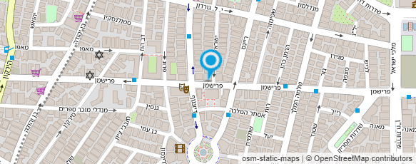 מפת הגעה אל גרובר רוני