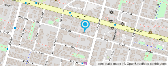 מפת הגעה אל סטודיו תמרה