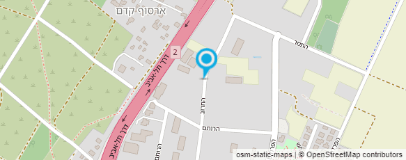 מפת הגעה אל מוביל ליס ד.ד.