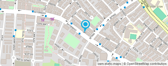 מפת הגעה אל המשפחתון של אורלי