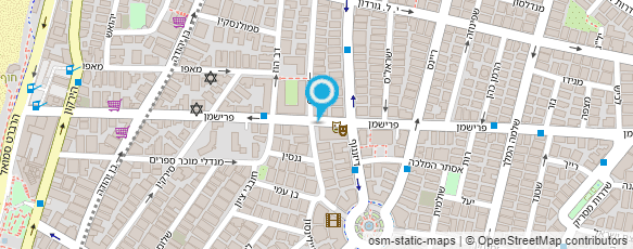 מפת הגעה אל תיאטרון "פנים" - מופעי רחוב