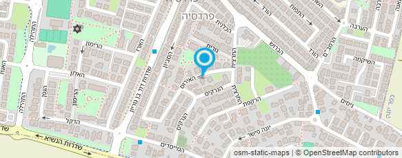 מפת הגעה אל ד"ר הירש דבורה