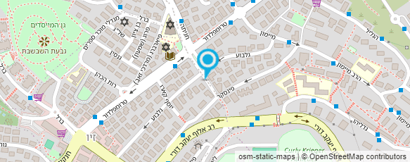 מפת הגעה אל הגנן השכונתי משה מפת הגעה אל הגנן השכונתי משה