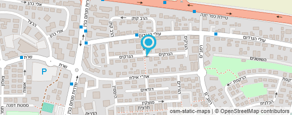 מפת הגעה אל בניה ועיצוב אתרים