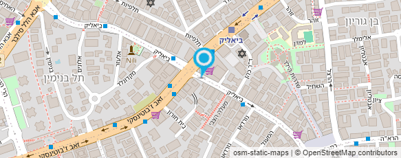 מפת הגעה אל סטודיו טניה-עיצוב ותפירה