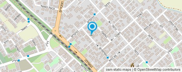 מפת הגעה אל עו"ד מילר גלעד