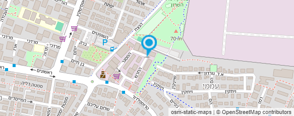 מפת הגעה אל מ.ש שירותי רכב