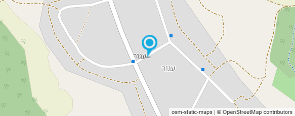 מפת הגעה אל יקב עגור