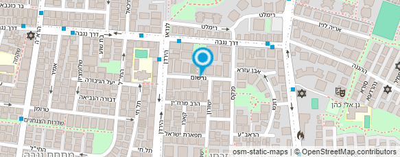 מפת הגעה אל בראש של חנצ'ה