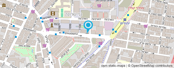 מפת הגעה אל מזו-לוי-ליכטנברג