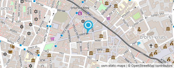 מפת הגעה אל בכר משה - שיחזורית