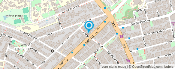 מפת הגעה אל ד"ר יורם בן-יעקב