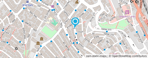 מפת הגעה אל ד"ר בנדיט משה