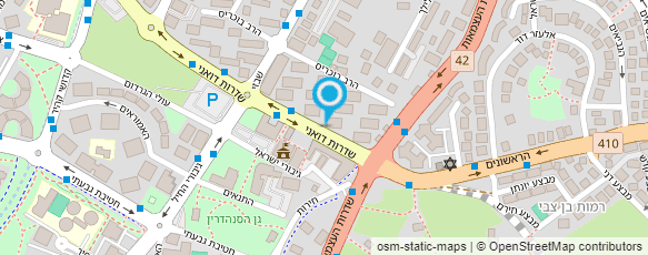 מפת הגעה אל מרכז רפואי - "יד אליסף"