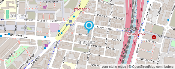 מפת הגעה אל נייל סטודיו