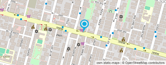 מפת הגעה אל שרי בגדי מעצבים