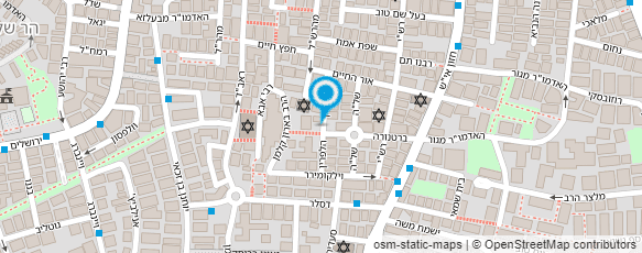 מפת הגעה אל מכון קריאה נעימה