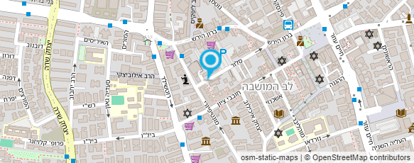 מפת הגעה אל אבישר צחי