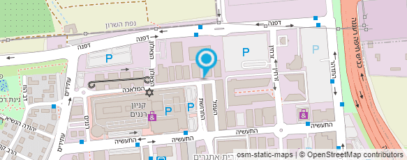 מפת הגעה אל עו"ד חיים ראובן