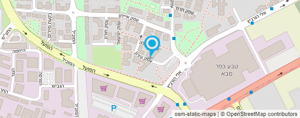 מפת הגעה אל עידית גבריאל - מעצבת גרפית