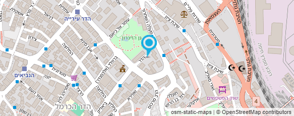 מפת הגעה אל קליין (רוני) אהרון