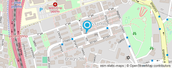 מפת הגעה אל עיצוב שיער רויטל מפת הגעה אל עיצוב שיער רויטל