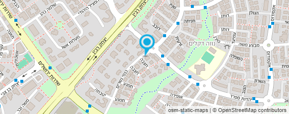 מפת הגעה אל משפחתון - חגית