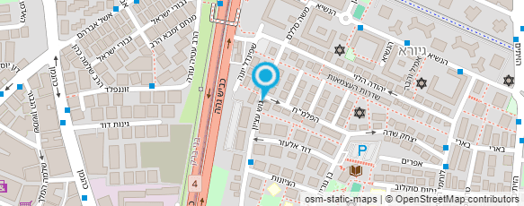 מפת הגעה אל הרצל דניאל-עיצוב שיער ומכון שיזוף