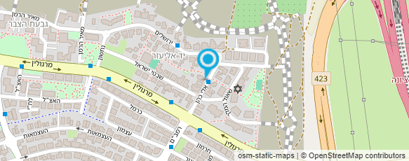 מפת הגעה אל רינת אלון מטפלת ודולה