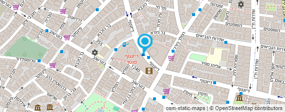 מפת הגעה אל מג'יק טאטו