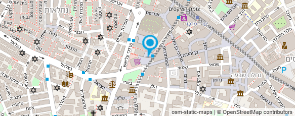 מפת הגעה אל עו"ד שונברג דוד