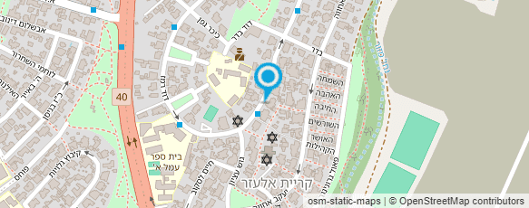 מפת הגעה אל אביתר הוד מפת הגעה אל אביתר הוד