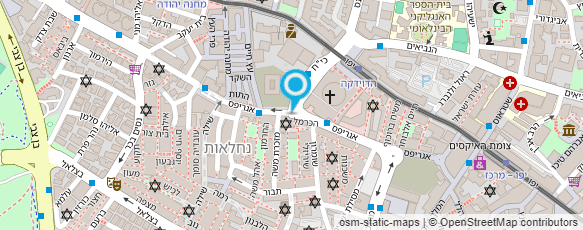 מפת הגעה אל עולם הטבע - מחסני מזון