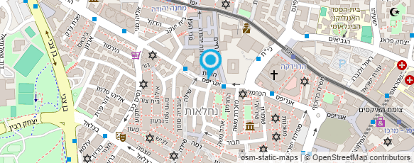 מפת הגעה אל סטקיית ירושלים