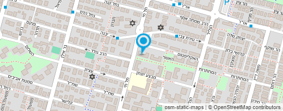 מפת הגעה אל ערן-מסג'ים בסגנון אחר