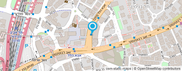 מפת הגעה אל דליקטיב מגדל שער העיר