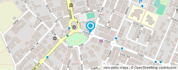 מפת הגעה אל עיצוב שיער צחי