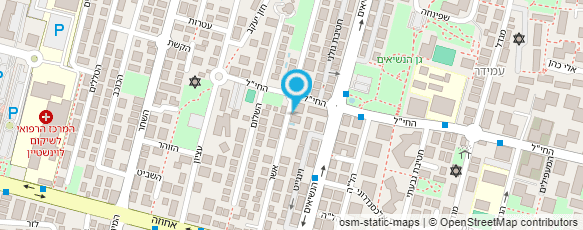 מפת הגעה אל המרכז לעיצוב החיים