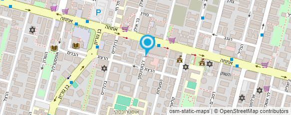 מפת הגעה אל ד"ר גבאי בועז