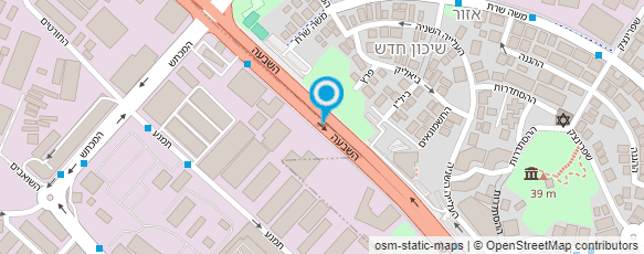 מפת הגעה אל סנטר קאר