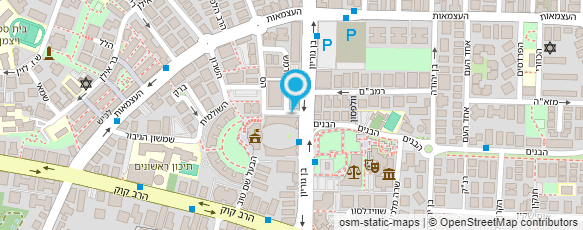 מפת הגעה אל עו"ד ונוטריון רבקה - רביד רובין