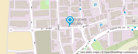 מפת הגעה אל די. אף. תכנון ועיצוב אדריכלי