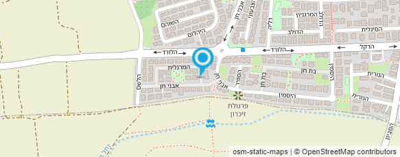 מפת הגעה אל גילעד לימור - דיקור וצמחים