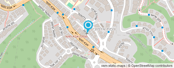 מפת הגעה אל ד"ר זילבר חנן יבגני