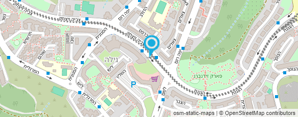 מפת הגעה אל קניון גילה - אפ טאון