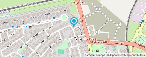 מפת הגעה אל עיצוב שיער רחל