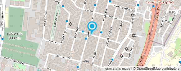 מפת הגעה אל יהודית פוגל - יעוץ נישואין